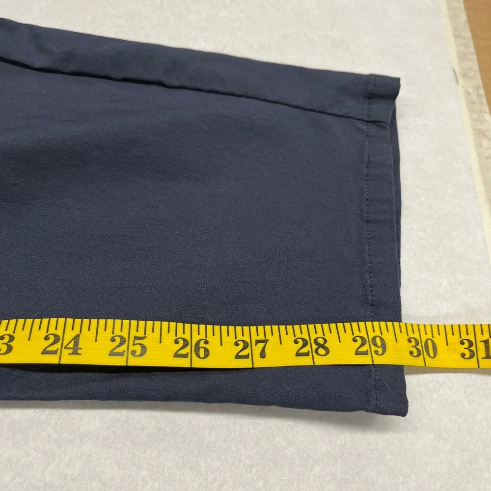 Weatherproof Vintage Hybrid Tech Chino Pants Men 38x30 Navy Blue Stretch Utility
